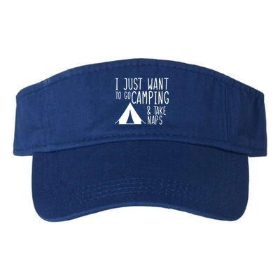 Camping And Napping Valucap Bio-Washed Visor