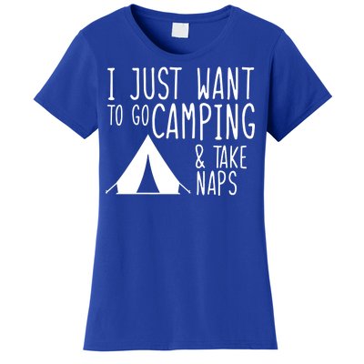 Camping And Napping Women's T-Shirt