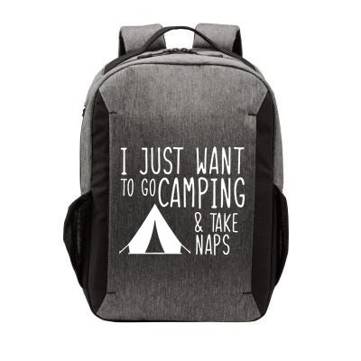 Camping And Napping Vector Backpack