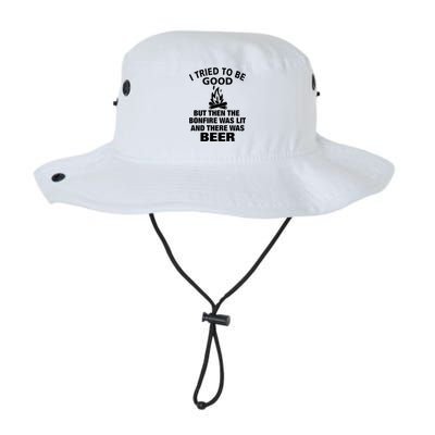 Camping Bonfire And Beer Legacy Cool Fit Booney Bucket Hat