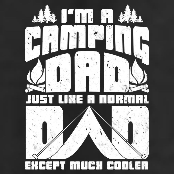 Camping Dad Garment-Dyed Heavyweight T-Shirt