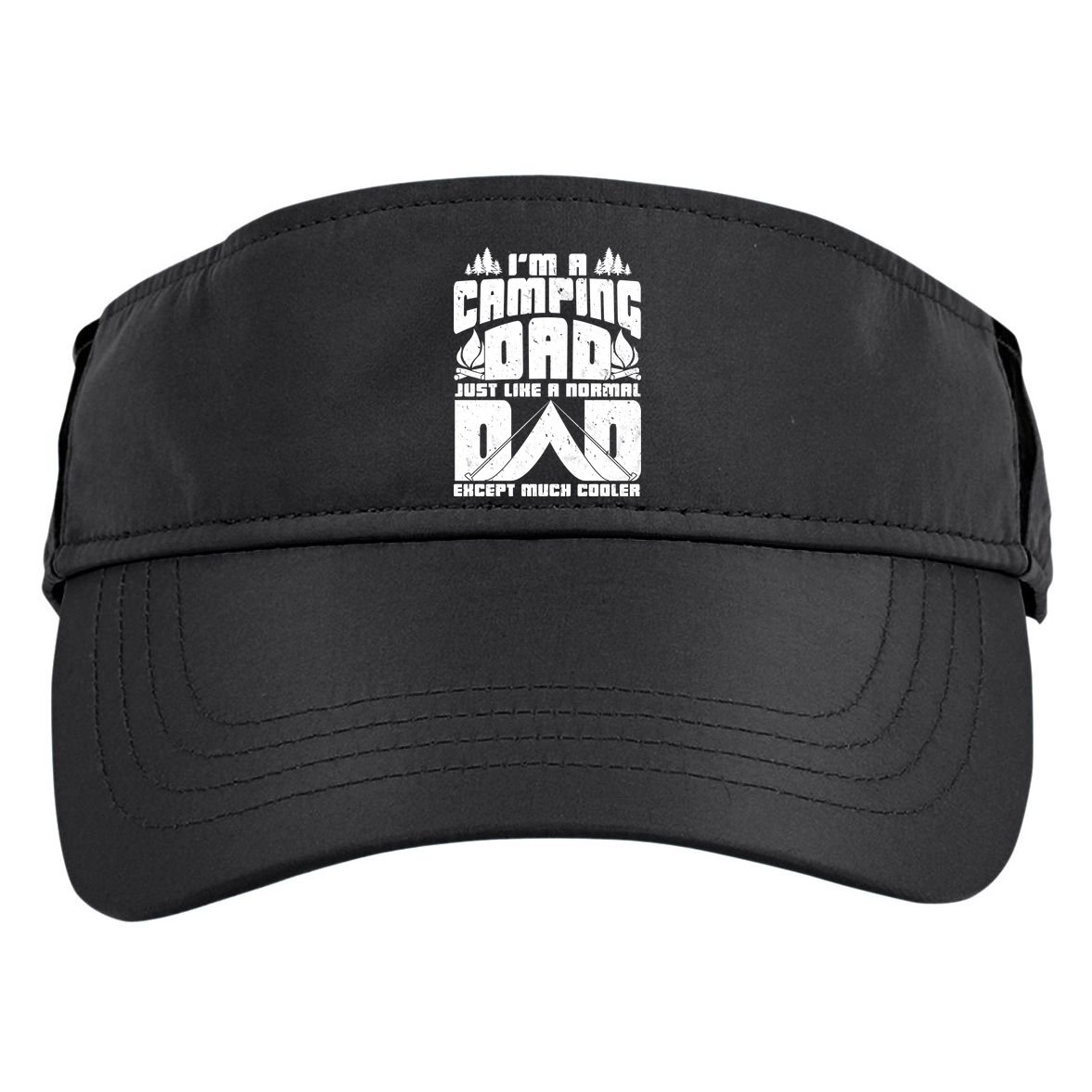 Camping Dad Adult Drive Performance Visor