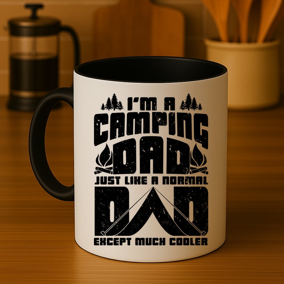 Camping Dad Mug