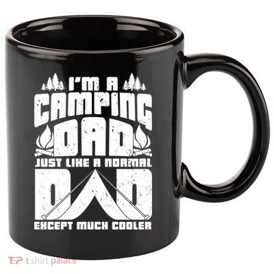 Camping Dad 11oz C Handle Ceramic Mug