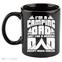 Camping Dad 11oz C Handle Ceramic Mug