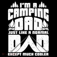 Camping Dad Cooling Performance Long Sleeve Crew