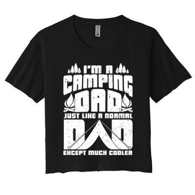 Camping Dad Crop Top