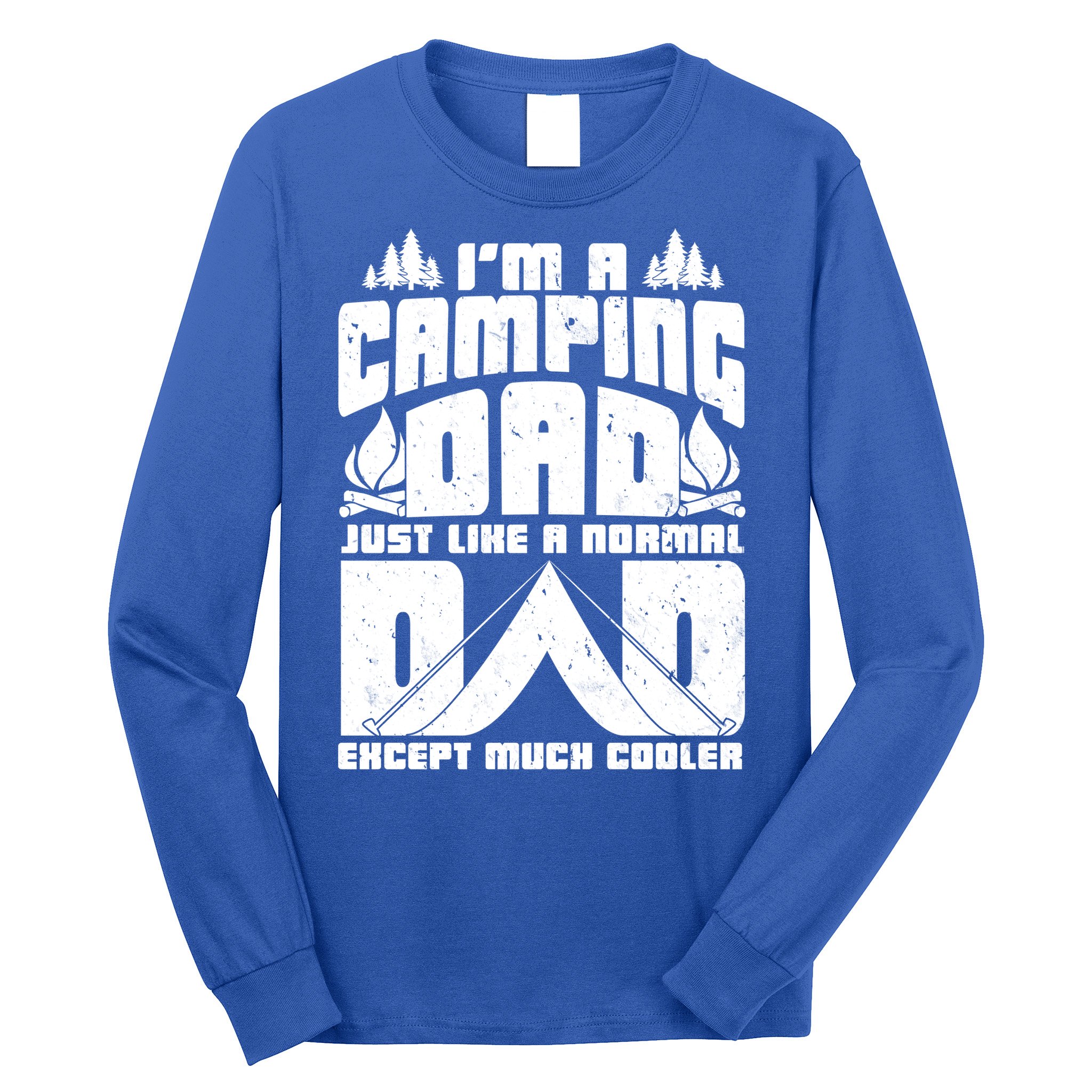 Camping Dad Long Sleeve Shirt