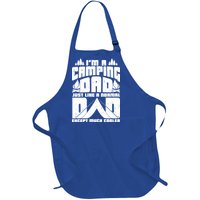 Camping Dad Full-Length Apron With Pockets