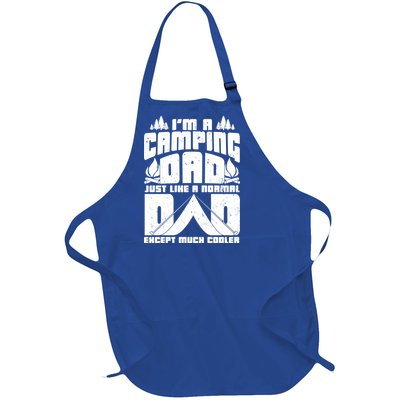 Camping Dad Full-Length Apron With Pockets