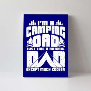 Camping Dad Canvas