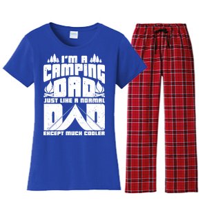 Camping Dad Women's Flannel Pajama Set