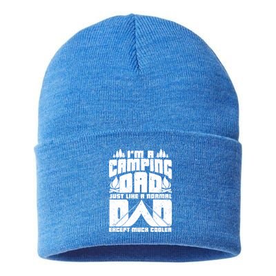 Camping Dad Sustainable Knit Beanie