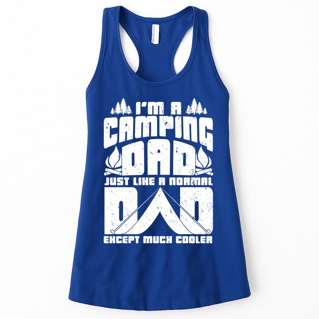 Camping Dad Womens Tank Top