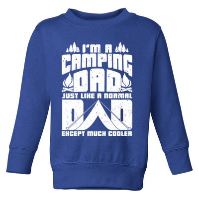 Camping Dad Toddler Sweatshirt