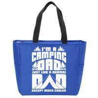 Camping Dad Zip Tote Bag