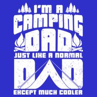 Camping Dad Zip Tote Bag