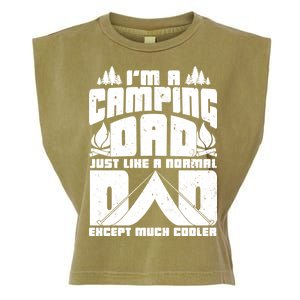 Camping Dad Garment-Dyed Women's Muscle Tee