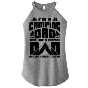 Camping Dad Women's Perfect Tri Rocker Tank