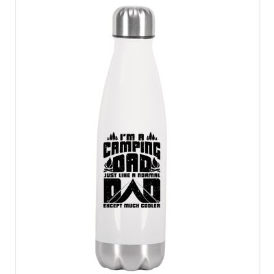 Camping Dad Stainless Steel Insulated Water Bottle