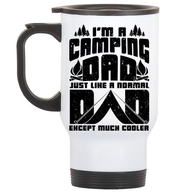 Camping Dad Stainless Steel Travel Mug