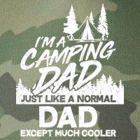 Camping Dad Just Like A Normal Dad But Much Cooler Legacy Tie Dye Trucker Hat
