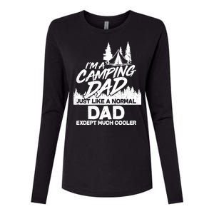 Camping Dad Just Like A Normal Dad But Much Cooler Womens Cotton Relaxed Long Sleeve T-Shirt