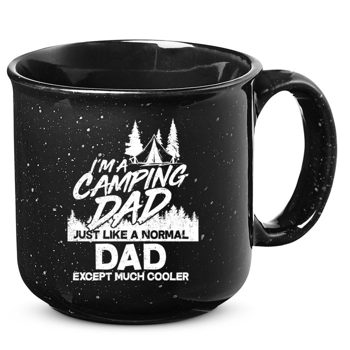 Camping Dad Just Like A Normal Dad But Much Cooler 15oz Campfire Ceramic Mug