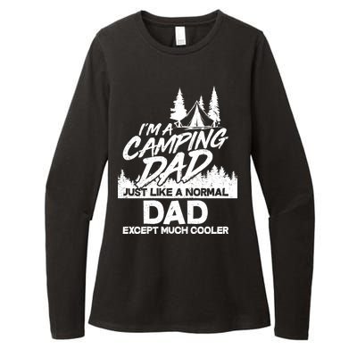 Camping Dad Just Like A Normal Dad But Much Cooler Womens CVC Long Sleeve Shirt