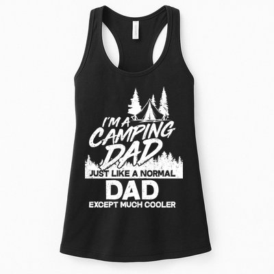 Camping Dad Just Like A Normal Dad But Much Cooler Womens Tank Top