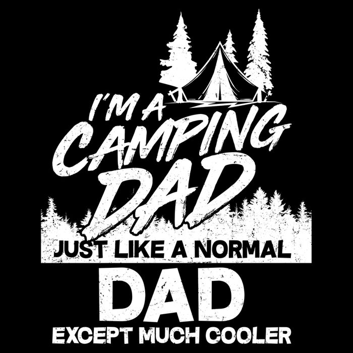 Camping Dad Just Like A Normal Dad But Much Cooler Baby Bodysuit