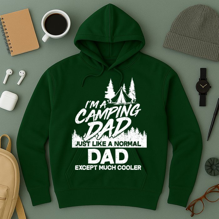 Camping Dad Just Like A Normal Dad But Much Cooler Hoodie
