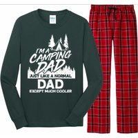 Camping Dad Just Like A Normal Dad But Much Cooler Long Sleeve Pajama Set