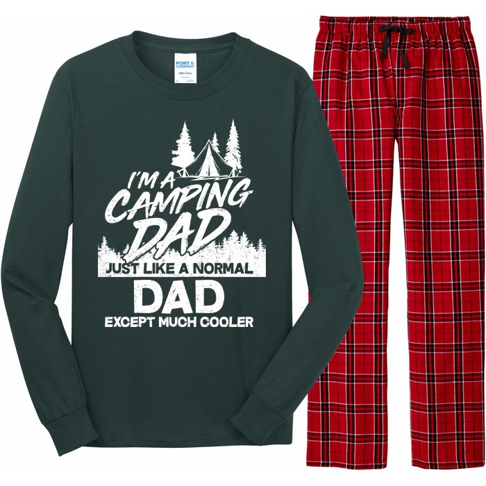 Camping Dad Just Like A Normal Dad But Much Cooler Long Sleeve Pajama Set