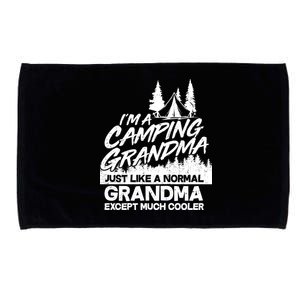 Camping Grandma Microfiber Hand Towel