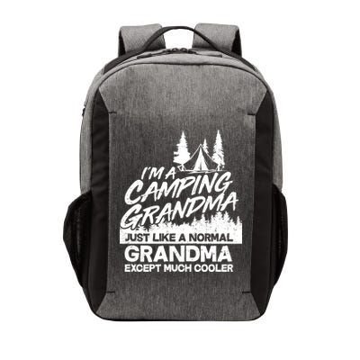 Camping Grandma Vector Backpack