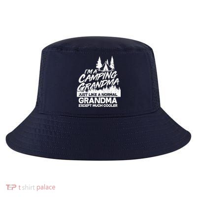 Camping Grandma Cool Comfort Performance Bucket Hat