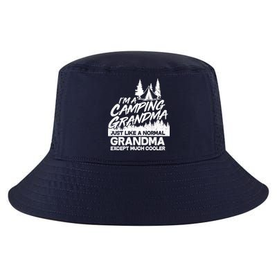 Camping Grandma Cool Comfort Performance Bucket Hat