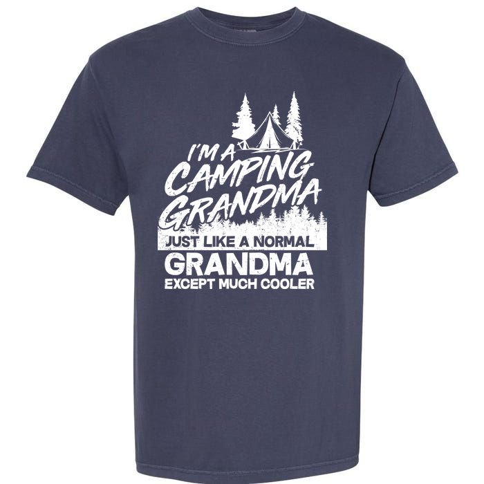 Camping Grandma Garment-Dyed Heavyweight T-Shirt