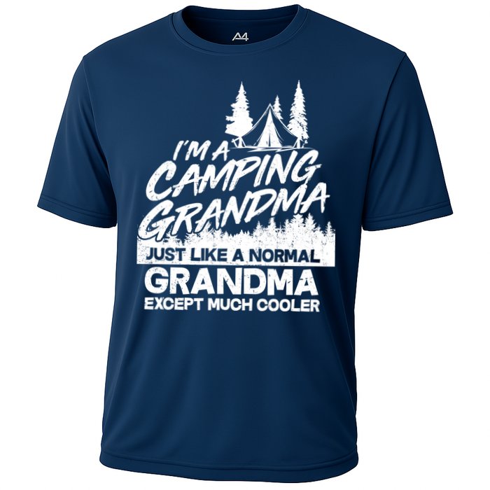 Camping Grandma Cooling Performance Crew T-Shirt