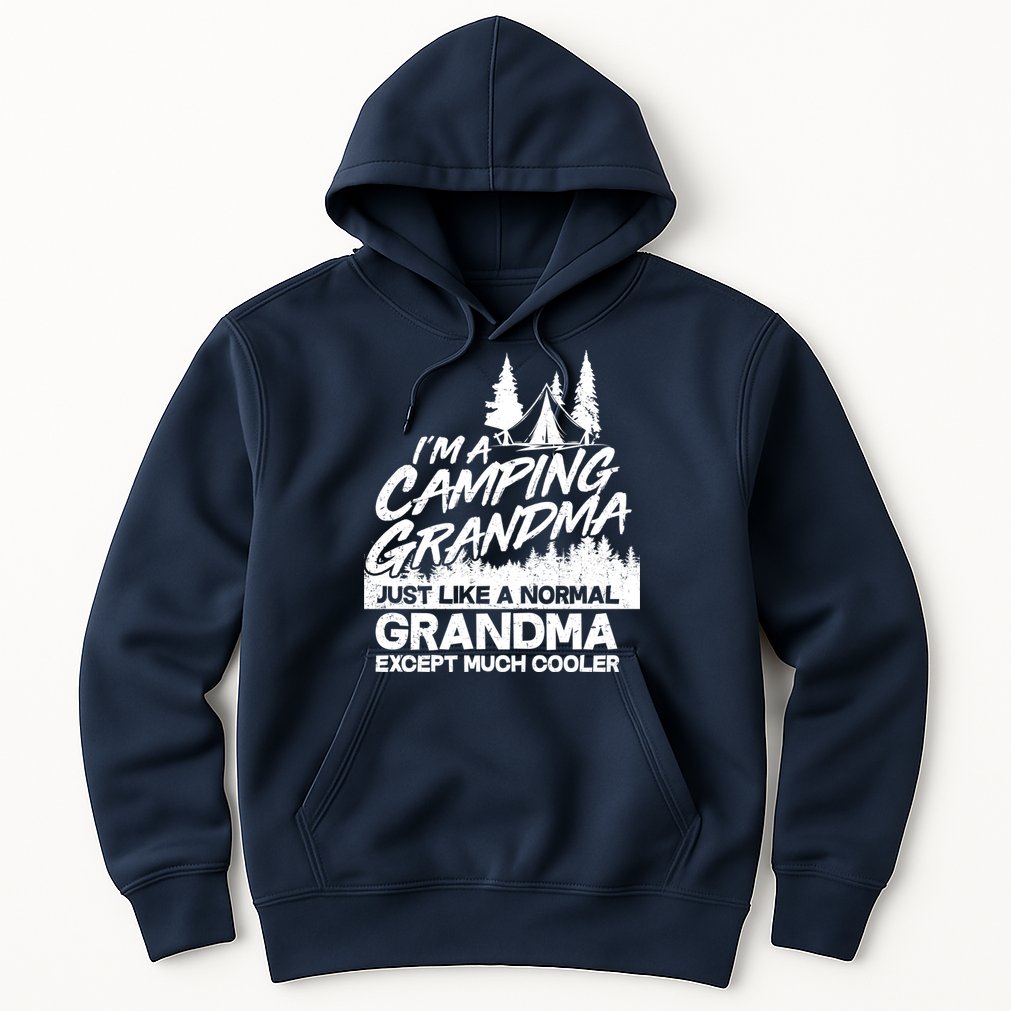 Camping Grandma Hoodie