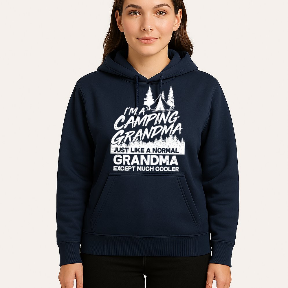Camping Grandma Hoodie
