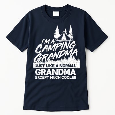 Camping Grandma Tall T-Shirt