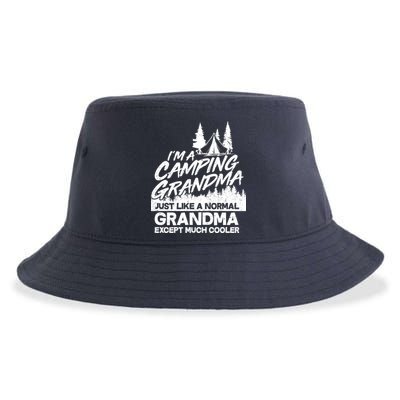 Camping Grandma Sustainable Bucket Hat