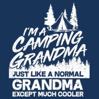 Camping Grandma Bucket Hat