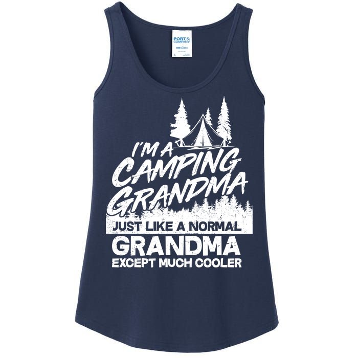 Camping Grandma Ladies Essential Tank