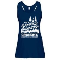 Camping Grandma Ladies Essential Flowy Tank