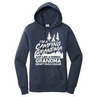 Camping Grandma Women's Pullover Hoodie