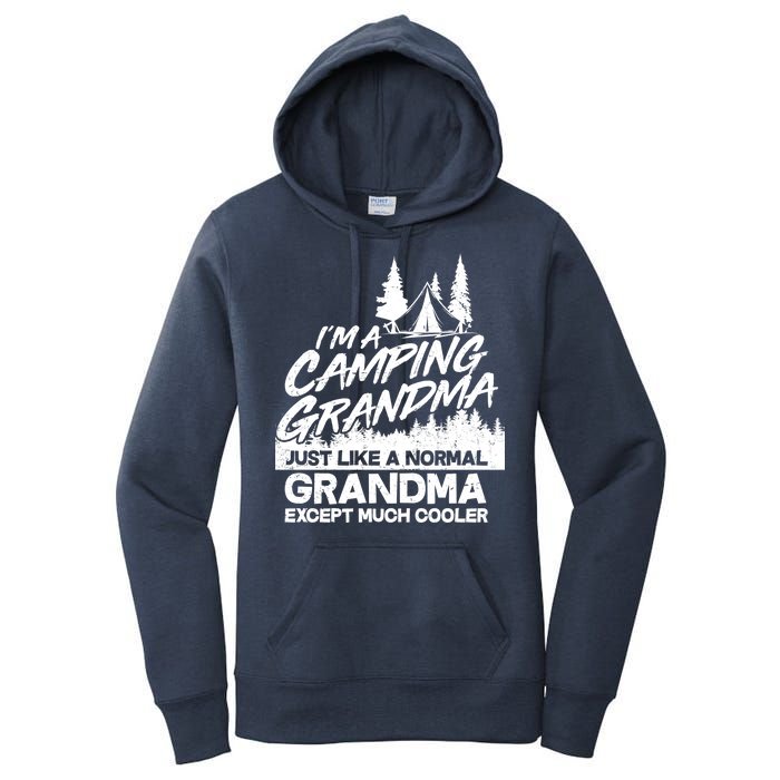 Camping Grandma Women's Pullover Hoodie