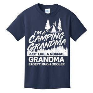 Camping Grandma Kids T-Shirt